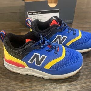 Toddler boys New balance shoes. Only worn a few times.
